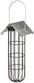 Trixie Metal 4 Fat Ball Feeder with Roof Black