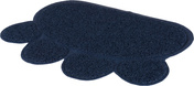 Trixie Paw Litter Tray Mat for Cats Royal Blue