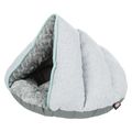 Trixie Plush Light Grey/Mint Junior Cave for Dogs
