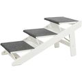Trixie Ramp Folding Steps for Dogs White