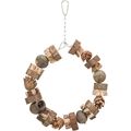 Trixie Ring Swing for Birds Wood Pine Cone