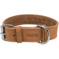 Trixie Rustic Fatleather Dog Collar Brown