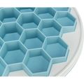Trixie Slow Feeding Grey & Blue Food Plate Hive for Dogs