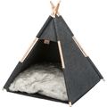 Trixie Tipi Cave Dog Bed Anthracite