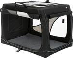 Trixie Transport Kennel Twister for Dogs Black/Grey