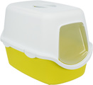 Trixie Vico Litter Tray with Hood for Cats Lime/White