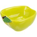 Trixie Yellow Apple Bowl Ceramic for Small Animals