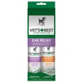 Vet's Best Ear Relief Wash & Dry Kit for Dogs