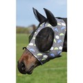 Weatherbeeta Deluxe Stretch Bug Eye Saver with Ears for Horses Umbrella Print