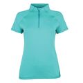WeatherBeeta Ladies Prime Short Sleeve Top Turquoise
