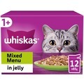 Whiskas 1+ Cat Pouches Mixed Menu in Jelly