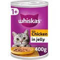 Whiskas 1+ Cat Tins with Chicken in Jelly