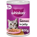 Whiskas 1+ Cat Wet Food with Salmon in Jelly