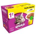 Whiskas 1+ Pouches Poultry Selection in Jelly