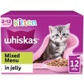 Whiskas Kitten Cat Pouches Mixed Menu in Jelly