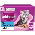 Whiskas Kitten Pouches Fish Favourites in Jelly