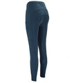 Woof Wear Petrol Blue Original Ladies Full Seat Riding Tights