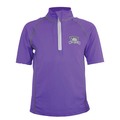 Woof Wear Young Rider Short Sleeve Riding Ultra Violet