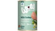 WOW Adult Dog Food Turkey Cans