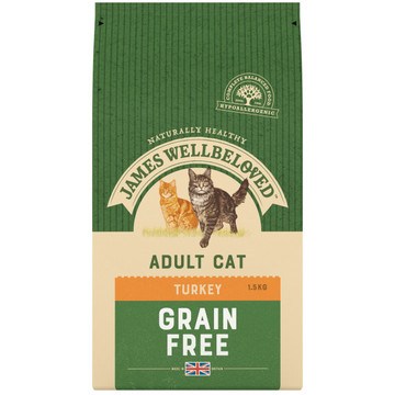 James Wellbeloved Adult Grain Free Turkey Cat Food