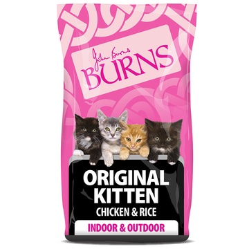 Burns Chicken and Rice Kitten Food
