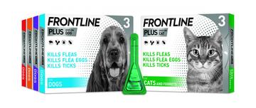FRONTLINE Plus Flea & Tick Treatment Dogs & Cats