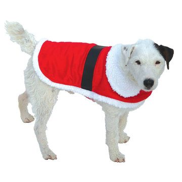 Good Boy Christmas Santa Coat for Dogs