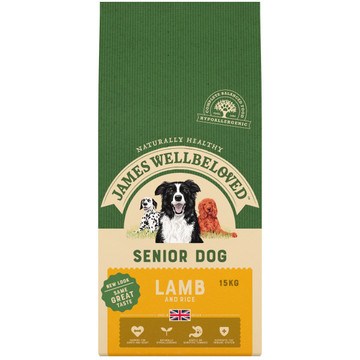 James Wellbeloved Senior Lamb & Rice Dog Food
