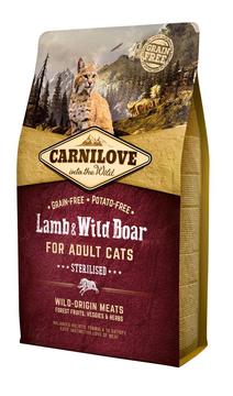Carnilove Lamb & Wild Boar for Adult Cats – Sterilised