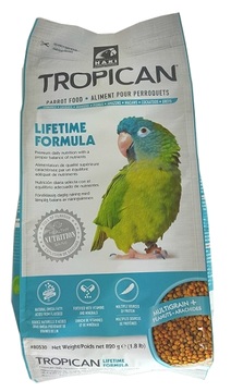 Living World Tropican Lifetime Granules & Sticks Parrot Food