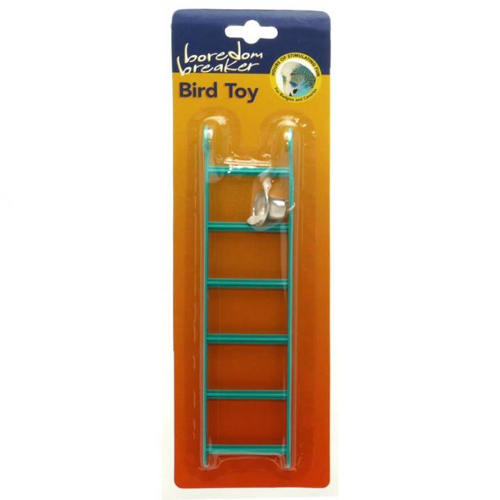 Boredom Breaker Bird Ladder with Bell Bird Toy