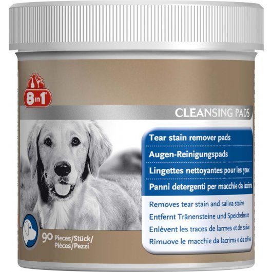 8in1 Dog Tear Stain Remover Pads