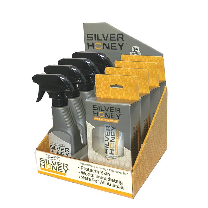 Absorbine Silver Honey Rapid Equine Wound Repair Display Kit