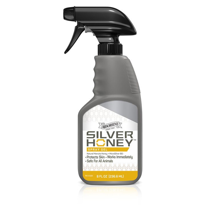 Absorbine Silver Honey Rapid Equine Wound Repair Spray Gel