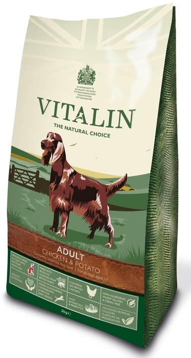 Vitalin Adult Chicken & Potato Dog Food