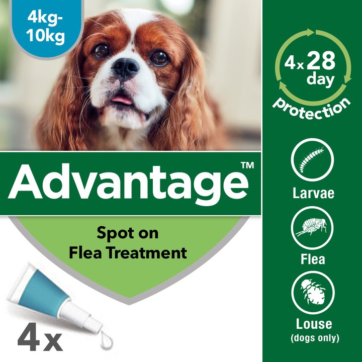Advantage 100 Spot On Flea Control Medium Dog
