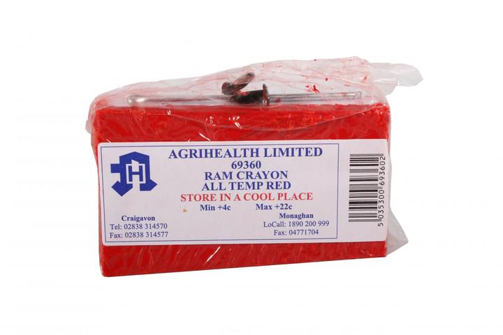 Agrihealth Ram Crayon All Temperature Red