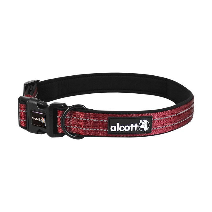 Alcott Red Adventure Dog Collar