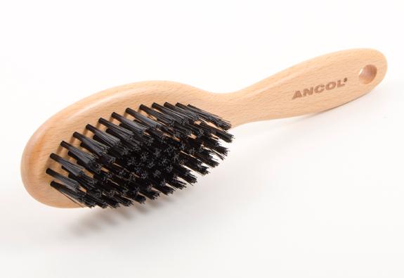 Ancol Heritage Wood Handle Soft Bristle Brush