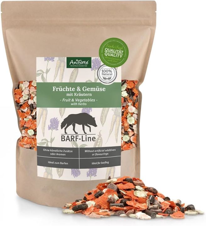 Aniforte BARF Fruit & Vegetables with Herbs Dog Food Mix