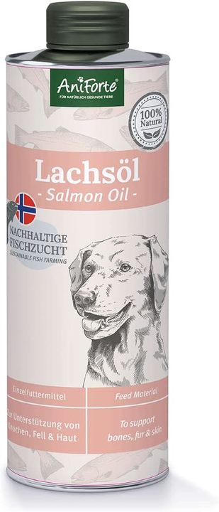 Aniforte Premium Salmon Oil for Dogs & Cats