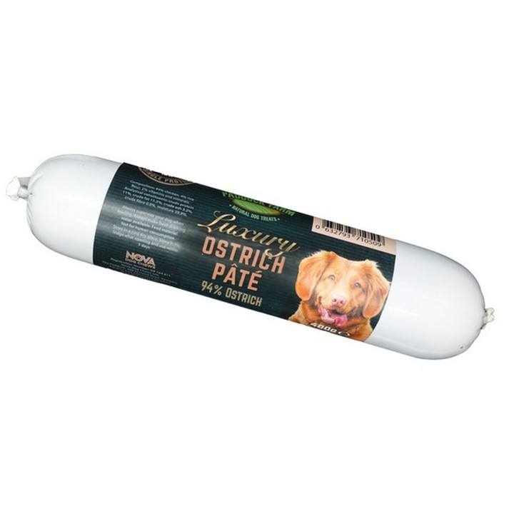 Paddock Farm Luxury Pate for Dogs Ostrich