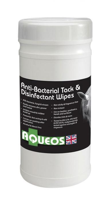 Aqueos Equine Tack & Disinfectant Wipes