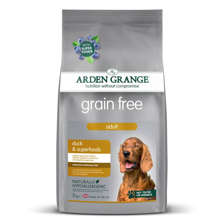 Arden Grange Grain Free Duck & Superfoods Adult Dog Food