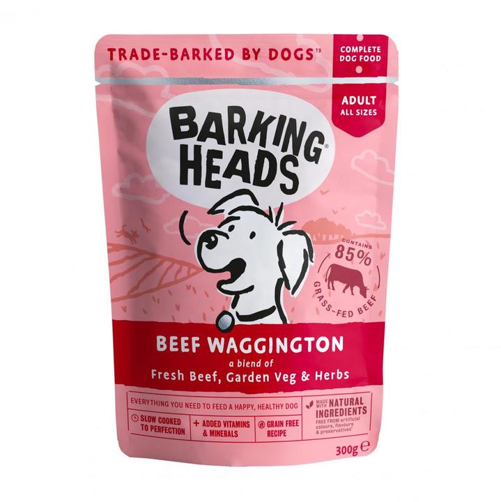 Barking Heads Beef Waggington Dog Wet Food