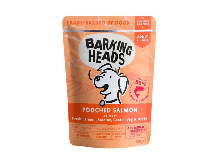 Barking Heads Pooched Salmon Adult Dog Wet Food