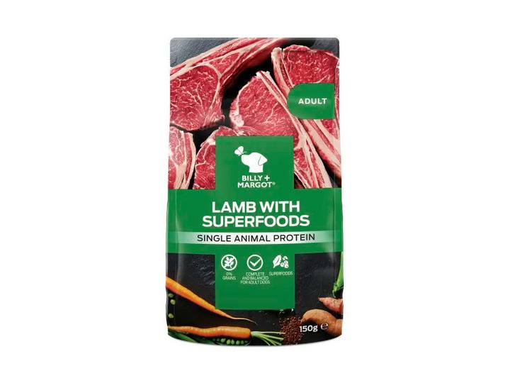 Billy & Margot Lamb with Superfoods Pouched Dog Food