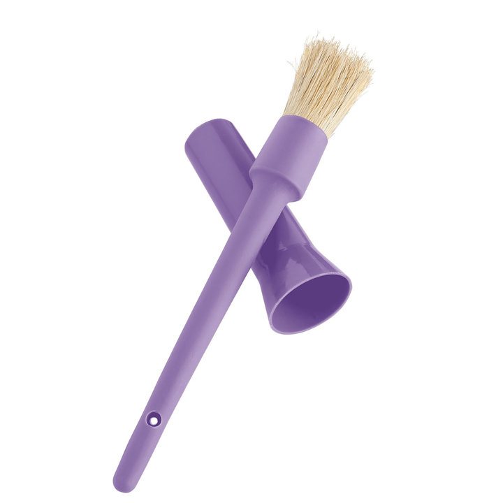 Bitz Hoof Oil Brush with Cap Purple