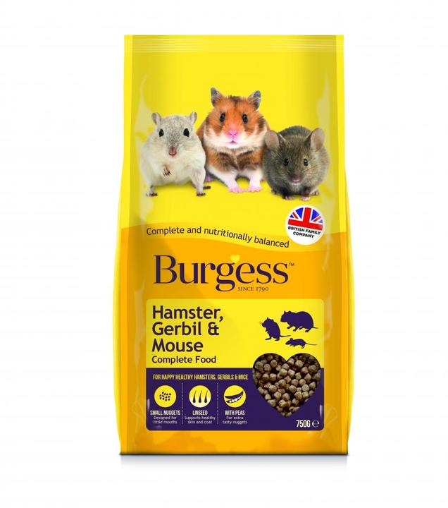 Burgess Excel Hamster, Gerbil & Mouse Complete Food