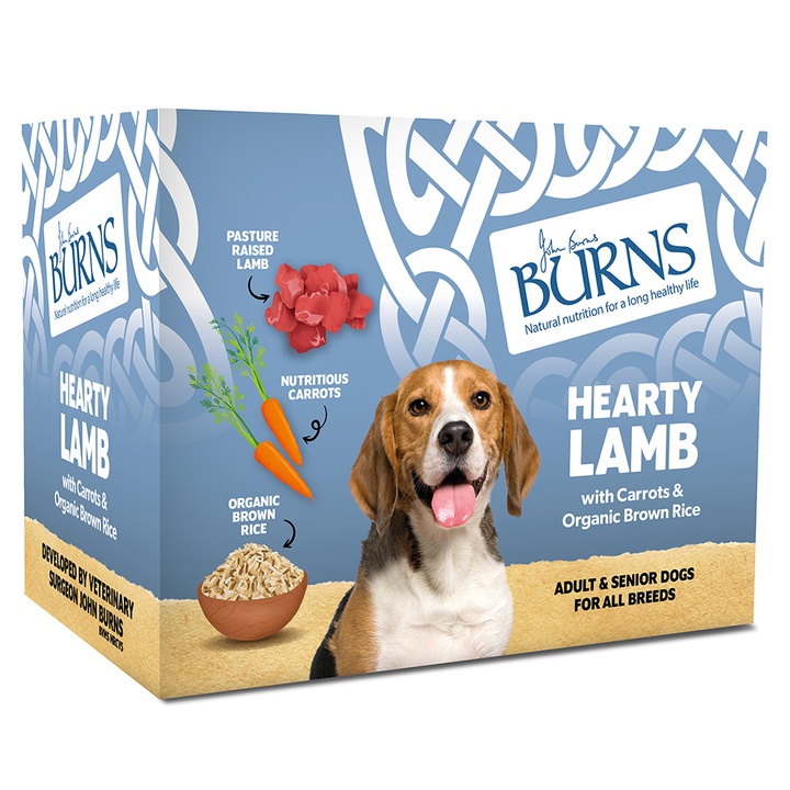 Burns Hearty Lamb with Organic Brown Rice Adult & Senior Dog Food